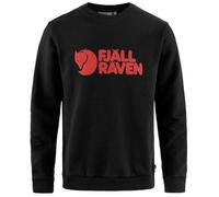 Fjall Raven - Organic Cotton Sweatshirt - Fjällräven Logo Sweater M Black for Men - Size XL Black XL