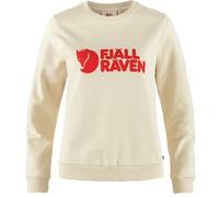 FJALLRAVEN 84143-113-214 Fjällräven Logo Sweater W Sweatshirt Women's Chalk White-Flame Orange Size XXS