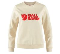 FJALLRAVEN 84143-113-214 Fjällräven Logo Sweater W Sweatshirt Women's Chalk White-Flame Orange Size XL