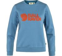 Fjallraven 84143-543-243 Fjällräven Logo Sweater W Sweatshirt Women's Dawn Blue-Terracotta Brown Size L