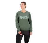 Fjallraven 84143-679-674 Fjällräven Logo Sweater W Sweatshirt Women's Deep Patina-Misty Green Size XS