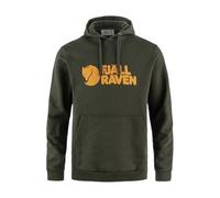 Fjällräven Logo Hoodie Green M Man
