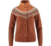 Fjallraven 84148-215-242 Övik Knit Cardigan W Sweatshirt Women's Autumn Leaf-Desert Brown Size XL