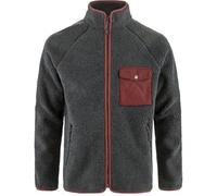 FJALLRAVEN 84158-030-352 Vardag Pile Fleece M Sweatshirt Men's Dark Grey-Maroon Size L