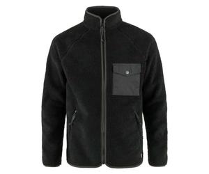 Fjallraven 84158-550-030 Vardag Pile Fleece M Sweatshirt Men's Black-Dark Grey Size XL