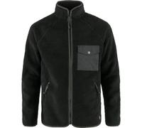FJALLRAVEN 84158-550-030 Vardag Pile Fleece M Sweatshirt Men's Black-Dark Grey Size XS