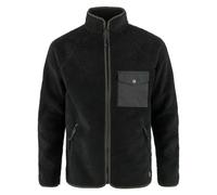 Fjallraven 84158-550-030 Vardag Pile Fleece M Sweatshirt Men's Black-Dark Grey Size XXL
