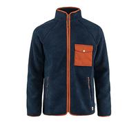 Fjallraven Vardag Pile Mens Fleece - Navy Autumn Leaf Medium