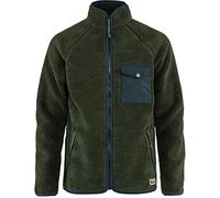 Fjallraven 84158-662 Vardag Pile Fleece M Sweatshirt Men's Deep Forest Size XXL