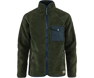 Fjallraven 84158-662 Vardag Pile Fleece M Sweatshirt Men's Deep Forest Size XXL