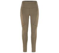 FJALLRAVEN 84773-244 Abisko Tights W Leg warmer Women's Suede Brown Size XXL