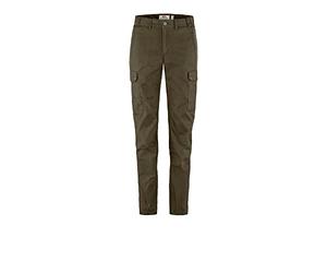 Fjallraven 84775-633 Stina Trousers W Pants Women's Dark Olive Size 40/R