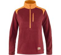 Fjallraven 84785-347-206 Vardag Lite Fleece W Sweatshirt Women's Bordeaux Red-Spicy Orange Size XL