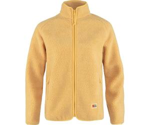 Fjallraven 84789-133 Vardag Pile Fleece W Sweatshirt Women's Mais Yellow Size S