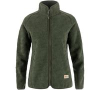 FJALLRAVEN 84789-662 Vardag Pile Fleece W Sweatshirt Women's Deep Forest Size L