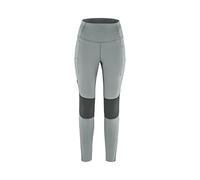 Fjallraven 84790-055-048 Abisko Värm Trekking Tights W/Abisko Warm Trekking Tights W Pants Women's Flint Grey-Iron Grey Size M