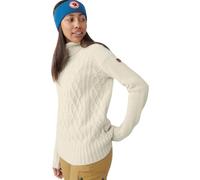 Fjallraven 84793-113 Övik Cable Knit Roller Neck W/Övik Cable Knit Roller Neck W Sweatshirt Women's Chalk White Size XL