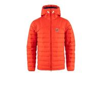 FJALLRAVEN 86121-214-525 Expedition Pack Down Hoodie M Sweatshirt Men's Flame Orange-UN Blue Size L