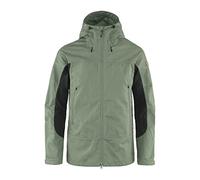 Fjallraven 86132-614-030 Abisko Lite Trekking Jacket M Jacket Men's Patina Green-Dark Grey Size XS
