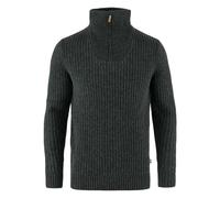 Fjallraven 86672-030 Övik Half Zip Knit M Sweatshirt Men's Dark Grey Size S