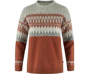 Fjallraven 86992-215-020 Övik Path Knit W/Övik Path Knit W Sweatshirt Women's Autumn Leaf-Grey Size S