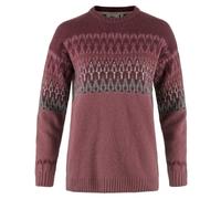 Fjallraven 86992-410-356 Övik Path Knit W/Övik Path Knit W Sweatshirt Women's Mesa Purple-Dark Garnet Size L