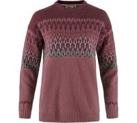 Fjallraven 86992-410-356 Övik Path Knit W Sweatshirt Women's Mesa Purple-Dark Garnet Size XXS