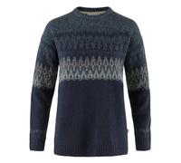 Fjallraven 86992-555-560 Övik Path Knit W/Övik Path Knit W Sweatshirt Women's Dark Navy-Navy Size XS