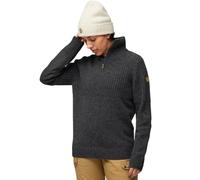 FJALLRAVEN 86993-030 Övik Half Zip Knit W Sweatshirt Women's Dark Grey Size XL