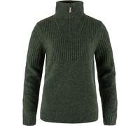 Fjallraven 86993-662 Övik Half Zip Knit W/Övik Half Zip Knit W Sweatshirt Women's Deep Forest Size M