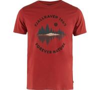 Fjallraven 87045 Forest Mirror T-Shirt M T-Shirt Mens Deep Red L
