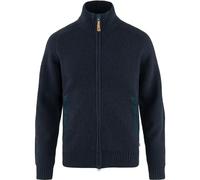 FJALLRAVEN 87071-555 Övik Zip Cardigan Knit M Sweatshirt Men's Dark Navy Size XS