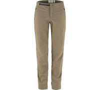 Fjall Raven - Walking trousers - High Coast Trail Trousers W Suede Brown for Women in Softshell - Size 42 EU Brown 42 EU