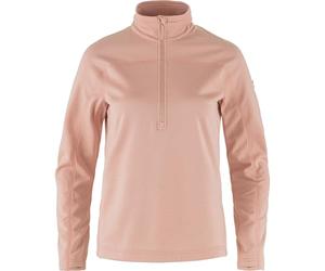 Fjallraven 87141-302 Abisko Lite Fleece Half Zip W Sweatshirt Women's Chalk Rose Size 58