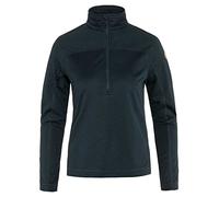 Fjallraven 87141-555 Abisko Lite Fleece Half Zip W Sweatshirt Women's Dark Navy Size XL