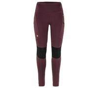 Fjallraven 87143-357 Abisko Trekking Tights HD W Pants Women's Port Size XL