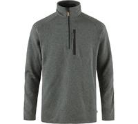 Fjallraven 87154-030 Övik Fleece Half Zip M Sweatshirt Men's Dark Grey Size XS