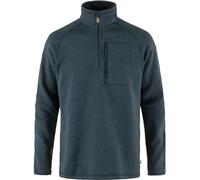 Fjallraven 87154-560 Övik Fleece Half Zip M Sweatshirt Men's Navy Size XS
