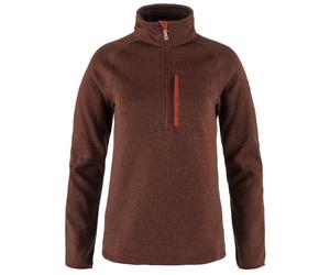 Fjallraven 87155-215 Övik Fleece Half Zip W Sweatshirt Women's Autumn Leaf Size XS