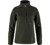 Fjallraven 87155-662 Övik Fleece Half Zip W Sweatshirt Women's Deep Forest Size XXL