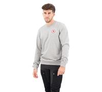 Fjallraven 87163-020-999 1960 Logo Badge Sweater M Sweatshirt Men's Grey-Melange Size XS
