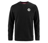 Men's Fjallraven 1960 Logo Badge Mens Sweatshirt - Black - Size: 40/Regular