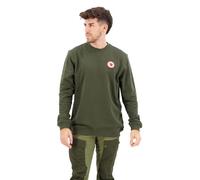 Fjallraven 87163-662 1960 Logo Badge Sweater M Sweatshirt Men's Deep Forest Size XXL
