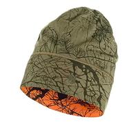Fjallraven 87170-626-261 Lappland Beanie/Lappland Beanie Hat Unisex Green Camo-Orange Multi Camo Size OneSize