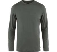 FJALLRAVEN 87194-550 Abisko Wool LS M Sweatshirt Men's Black Size L