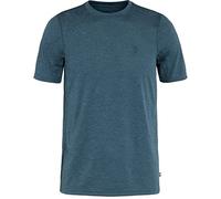 Fjallraven Men's Abisko Day Hike SS M T-Shirt, Indigo Blue, L