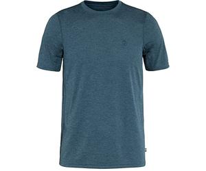 Fjallraven 87197-534 Abisko Day Hike SS M T-Shirt Men's Indigo Blue Size S