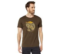 Men's Fjallraven Arctic Fox Mens T-Shirt - Green - Size: 42