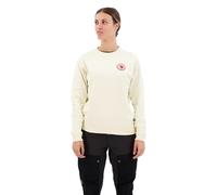 Fjallraven Womens 1960 Logo Badge Sweater Off White Size M