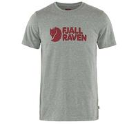 Fjallraven Logo T-Shirt in Grey Melange